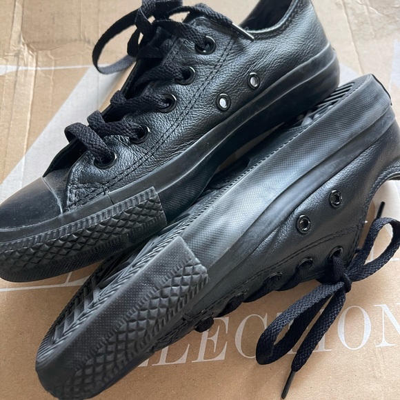 CONVERSE OX LEATHER SNEAKERS WOMENS 5 MENS 3 - Picture 4 of 12